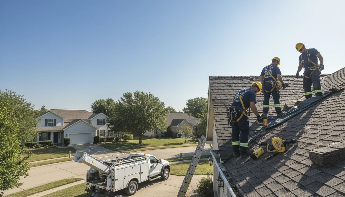 Hail Damage Roof Repair in East Calais, VT
